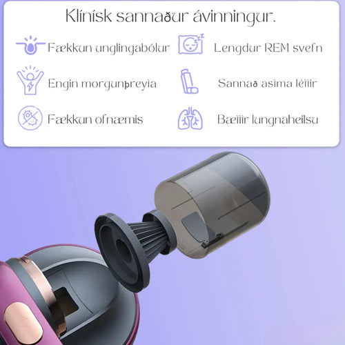 Ryksuga með UV og Síu