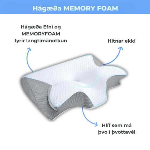 Höfuðpúði - Einstök hönnun , Einstakur Stuðningur