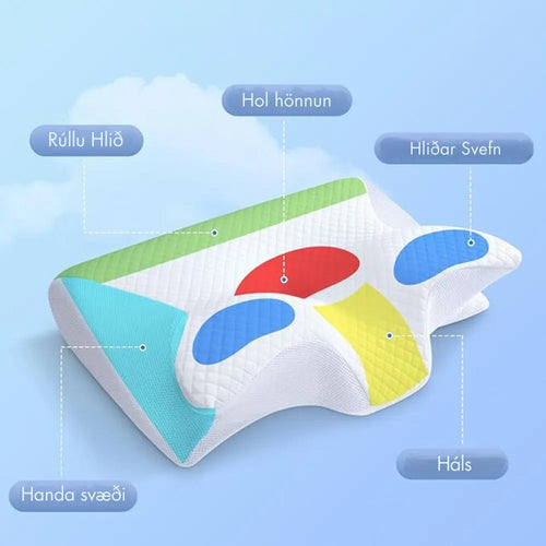 Höfuðpúði - Einstök hönnun , Einstakur Stuðningur